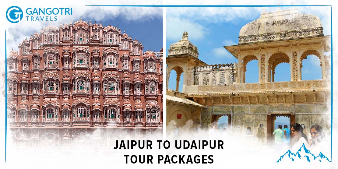 Book 6 Days/5 Nights Jaipur To Udaipur Tour Package at affordable price