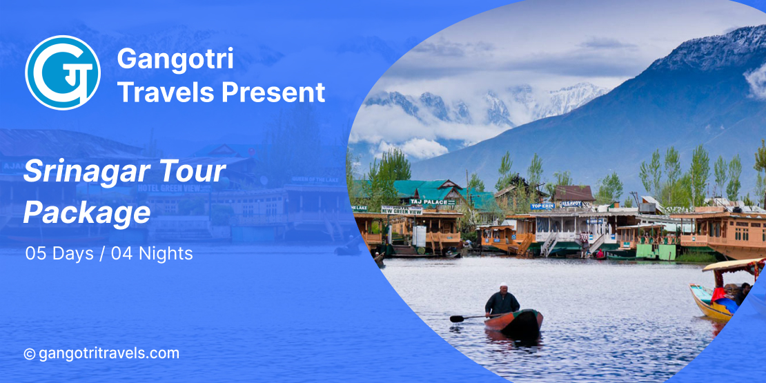 Book Srinagar Tour Package, Srinagar package for 4 nights