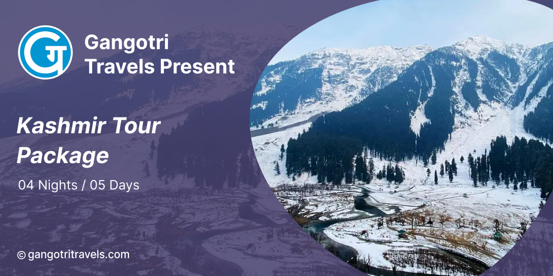 Book Kashmir Tour Package, best travel agency for Kashmir tour