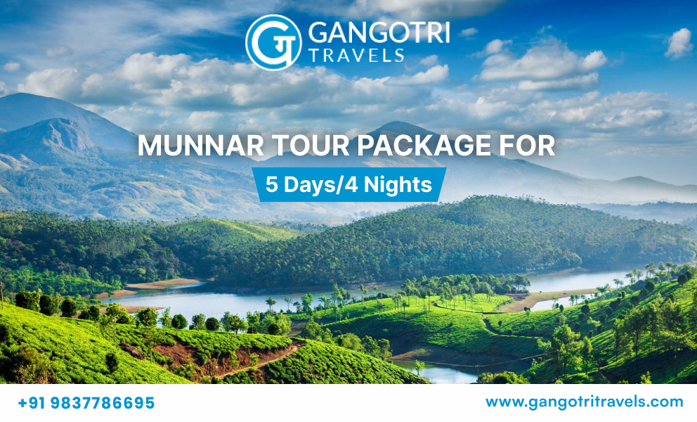 Munnar Tour Package | Munnar Honeymoon Packages - Gangotri Travels