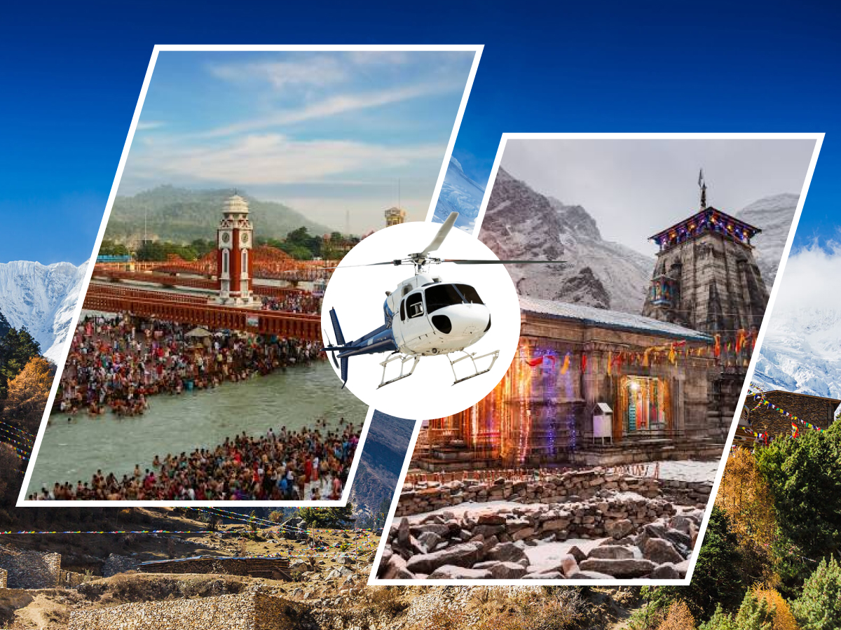 Haridwar to Kedarnath helicopter Tour